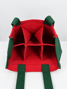 Premium Canvas <b>Bottle</b> Bag with Long Handles, Reusable Eco-Friendly <b>Bottle</b> <b>Carrier</b> Tote Bag for Shopping, Gifting and Promotional - Product Image 4