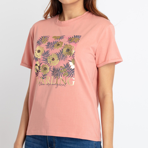 T-shirts pour femmes de haute qualité, imprimés, coupe ajustée, décontractés, respirants, 100% coton, séchage rapide, pour l'été, streetwear - Vente en gros à prix réduit - Product Image 3