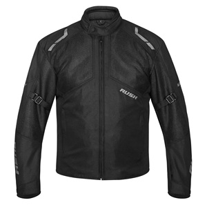 Rushmoto Sports Men's <b>Motorcycle</b> <b>Jacket</b> Full Sleeve Mesh Breathable Waterproof Quick Dry Anti-UV 220 Grams Heat-Transfer % - Product Image 1
