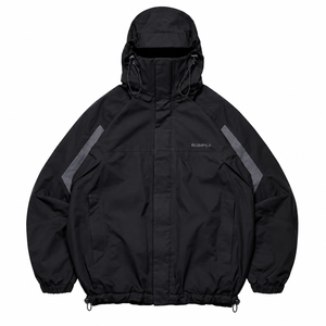 Wholesale Custom <b>Mens</b> Waterproof Hooded Technical Jacket Lightweight Windproof Outdoor Shell OEM Private Label Blimpex INT - Product Image 1