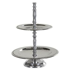Multi Purpose Metal Cake Stand Ideal For Serving Cakes <b>Cupcakes</b> Desserts In Wedding Birthday And Event Use - Product Image 3