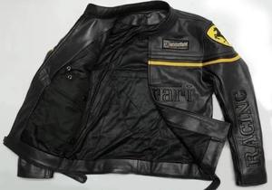 ชุดแข่งรถคุณภาพสูง ปักลายตามสั่ง ระบายอากาศได้ดี กันน้ำ เป็นมิตรกับสิ่งแวดล้อม กันลม เสื้อแจ็คเก็ตหนังสำหรับแข่งรถออฟโรด F1 - Product Image 2