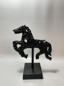 Modern Black <b>Elephant</b> Sculpture Figurine Contemporary Animal Statue Home Decor Tabletop Art Collectible Office <b>Gift</b> Living Room - Product Image 5
