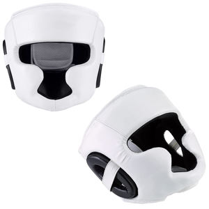 Protège-tête de boxe en PVC, écologique, respirant, confortable, personnalisable, équipement de protection pour l'entraînement, toutes saisons - Product Image 3