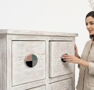 Poignée de meuble en bois en forme de T, design moderne, durable, écologique, multifonction, installation facile, pour la maison et le bureau - Product Image 4