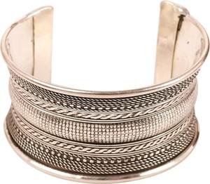 Bracelet artisanal en cuivre réglable fait main pour hommes et femmes, style bohème vintage, bijou de guérison énergétique, cadeau - Product Image 1