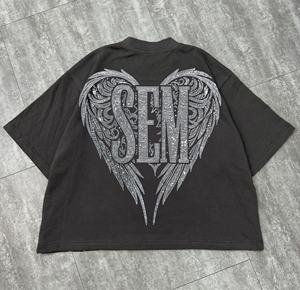 เสื้อยืดแขนสั้นคอกลมผู้ชาย BlanqWear ผ้าฟลีซอย่างดี ทรงหลวม พรีเมียม ผ้าฝ้าย 100% 280 กรัม ป้องกันแบคทีเรีย แห้งเร็ว - Product Image 4