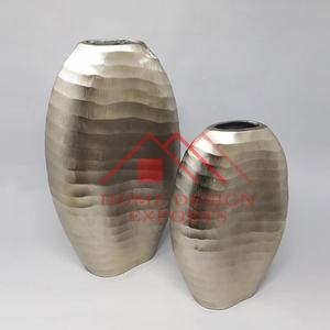 Latest Design Modern Home <b>Decorative</b> Metal Table Decor <b>Vase</b> for Home Modern Home Decor Aluminium Nickel Plating Table <b>Vase</b> - Product Image 5