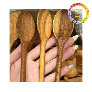Cuchara de Madera Ecológica Hecha a Mano, Utensilio de Cocina Natural para Café, Postre, Té, Suministro al por Mayor, Vietnam - Product Image 5