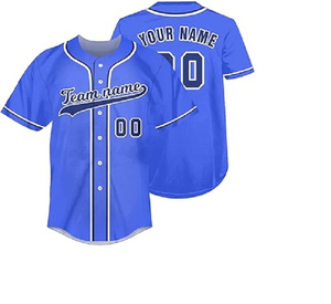 Camiseta de Béisbol Elástica de Alta Calidad con Logotipo Personalizado del Equipo, Transpirable, Deportiva, con Botones, para Entrenamiento - Product Image 6
