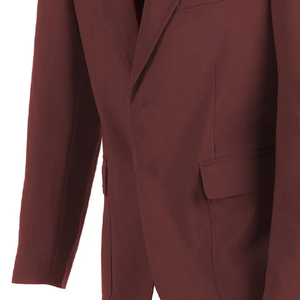 Nuevo Traje de Esmoquin Unisex 2026 de Corte Regular Estilo Fraternidad con Solapa Puntiaguda para Boda y Fiesta de Graduación, de 2 Piezas con Cremallera, Tallas Grandes, Blazer y Pantalones para Novio - Product Image 2