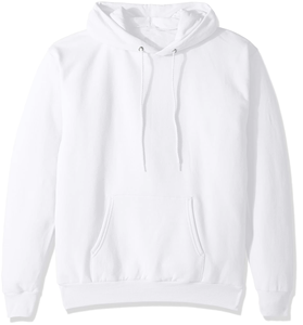 Sudadera con Capucha Unisex Blanca, 100% Algodón, Felpa Francesa, Transpirable, 330g, Corte Holgado, Color Sólido, Diseño con Bolsillo, Ropa de Invierno - Product Image 6