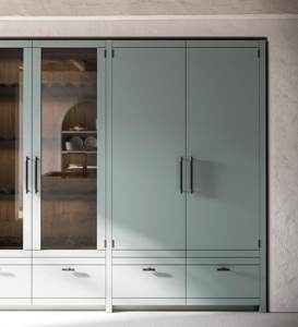 Meubles de cuisine RTA modernes sur mesure JY Project, style Shaker européen, design américain plat pour cuisines intelligentes, accessoires de glissières de tiroirs - Product Image 3