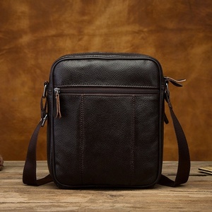 Sacs à bandoulière unisexes en cuir véritable, pliables, avec fermeture éclair, couleur personnalisée, grande capacité, mode féminine, imperméables, légers - Product Image 4