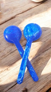 Resin <b>Serving</b> <b>Spoon</b> Premium Finish Strong Lightweight Kitchen Accessory Perfect for Rice Salad Soup and Pasta <b>Serving</b> - Product Image 3