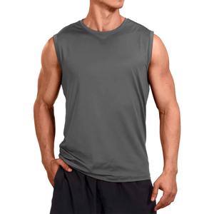 Camisetas Deportivas para Hombre, Transpirables, de Secado Rápido, sin Mangas, para Gimnasio, Entrenamiento, Running, Fitness, Deportes, con Logotipo Personalizado - Product Image 1