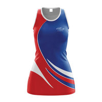 Vestido de Netball para Mujer de Primera Calidad, Transpirable, con Tela Personalizable, Textura Suave y Estilo Deportivo