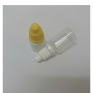 White PP Cylinder <b>Dropper</b> <b>Bottle</b> with Screw Cap for Cosmetic Use - Product Image 3