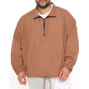 Chaqueta Cortavientos Verde Oliva para Hombre, Estilo Casual, Ligera, de Poliéster, para Otoño, Estilo Urbano - Product Image 4