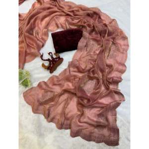 งานส่าหรีประดับเพชรสวยงามดีไซน์เนอร์ชุดปาร์ตี้อินเดียและปากีสถาน - Product Image 5