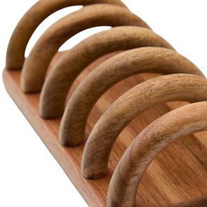 Support à pain écologique en bois d'acacia, idéal pour les fêtes à domicile, anniversaires et inaugurations de maisons, en provenance du Vietnam. - Product Image 3