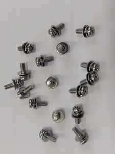 Vis SEMS à tête fraisée Phillips JIS M3 x 8 avec rondelle captive, en acier inoxydable 304 naturel, DIN 7985, métrique, pour électronique marine - Product Image 5