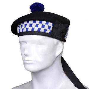 Chapeau écossais traditionnel fait main, best-seller, 100% laine Balmoral, chapeaux à motifs en losanges, vente en gros - Product Image 1