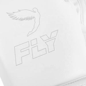Custom Made White Model Fly Boxing Gloves Adjustable Wrist Straps Non Slip Hand Grips Gloves 100% Genuine Leather & Adult Gloves - Product Image 4
