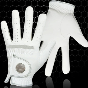 Right Handed Microfiber Golf Glove for Men Magnetic Ball <b>Marker</b> Breathable Replaceable <b>White</b> Glove Golfer Players Special Custom - Product Image 6