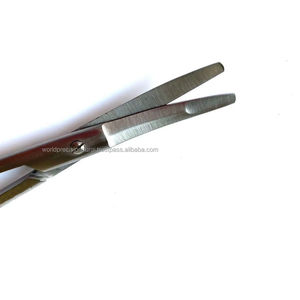 Ciseaux Super Cut 7 courbés, instrument chirurgical ORL de haute précision, certifié CE, manche en plastique durable, design ergonomique - Product Image 2