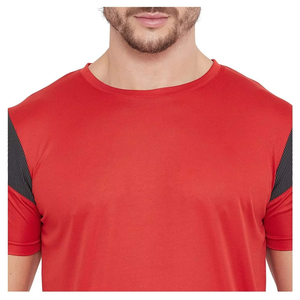 Camiseta Deportiva Personalizada para Hombre, Cuello Redondo, Manga Corta, Corte Regular, 100% Poliéster, Transpirable, de Secado Rápido, Protección UV, Estampado Digital - Product Image 4