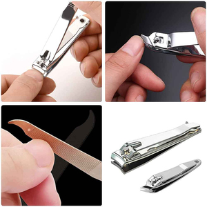 Premium Stainless Steel Professional Nail Cutter Clipper Curved Straight Wide Jaw Opening Pointed Finger Toe Nails Durable - Product Image 2