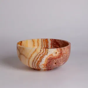 Cuenco de ónix hecho a mano con acabado premium. Precio al por mayor - Product Image 1