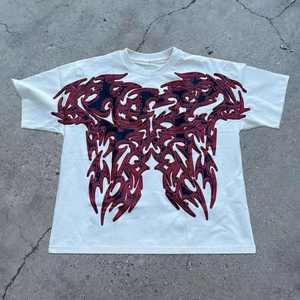 Camiseta al por mayor de algodón de alta calidad con estampado completo de pulpo alienígena y diamantes, de manga corta, informal, para hombre. - Product Image 1