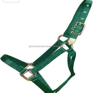 Tela de nailon 100% resistente a roturas, fuerte y bonita, caballo halter de doble costura y triple garganta enrollada - Product Image 3