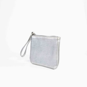 Sac cosmétique professionnel Silver Zip: cuir de haute qualité, usine certifiée ISO BSCI, adapté à une utilisation en extérieur - Product Image 3