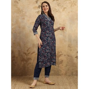 Belle fête porter haut et bas avec Dupatta Taille XL - Product Image 4