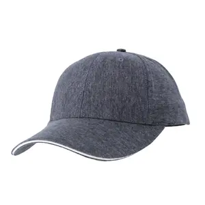 Chapéu de pano liso personalizado casual qualidade superior