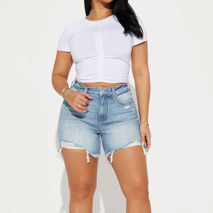 Ropa de Verano para Mujer, Shorts Personalizados con Logotipo, Shorts de Cintura Baja, Pantalones Cortos Deportivos de Spandex con Efecto Levanta Glúteos para Mujer - Product Image 2
