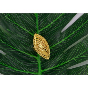 แหวนสวมนิ้วสำหรับผู้หญิงแบบดั้งเดิมใหม่ปรับได้แหวนทอง24K ดูไบแหวนแต่งงานคุณภาพพรีเมี่ยมใหม่ - Product Image 2