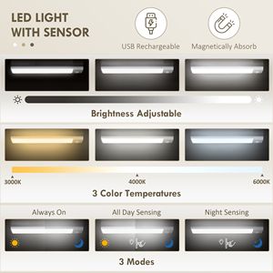 Armoire de rangement autoportante de 71 pouces de hauteur pour cuisine, noire, avec éclairage LED et tiroirs réglables - Product Image 5