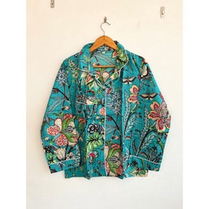 Robes longues décontractées d'été pour femmes, 100 % coton, imprimé tropical animalier, col rabattu, fermeture boutonnée, non tissé, doux et confortable - Product Image 3