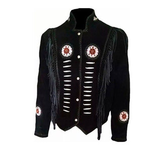 Original Cowhide Cowboy Men's <b>Suede</b> Leather <b>Jacket</b> Good Price Premium Quality Autumn Winter Men's <b>Suede</b> Leather <b>Jacket</b> - Product Image 1
