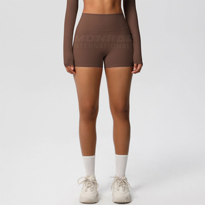 Shorts Deportivos de Cintura Alta para Mujer, Ajustados, con Bolsillos, para Yoga, Entrenamiento y Running, de Compresión, de AMAZING INDUSTRIES - Product Image 4