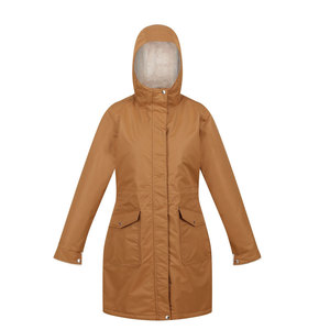 Veste parka en toile épaisse pour homme, col montant, fermeture éclair, vêtement d'extérieur tricoté pour l'automne - Product Image 3