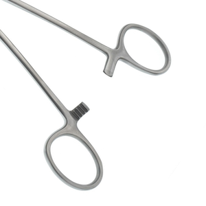 Pinzas De Alvarez de 8 1/4 Pulgadas, Pinzas Quirúrgicas de Doble Curvatura de Acero Inoxidable, Instrumento para Agarrar Tejidos Ginecológicos - Product Image 6