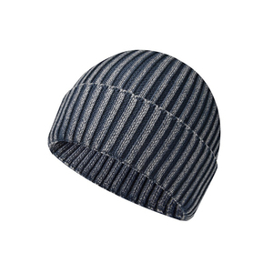 wholesale custom logo 100% <b>wool</b> winter <b>beanie</b> hats super quality breathable knit skullies warm - Product Image 4