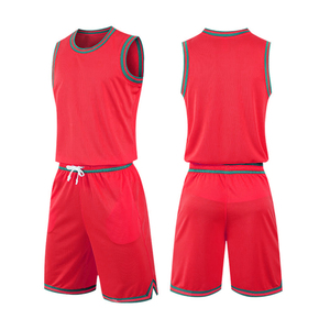 ชุดเสื้อและกางเกงบาสเก็ตบอลแบบสั่งทำพิเศษ พร้อมโลโก้ ชื่อ และหมายเลข ผลิตจากโพลีเอสเตอร์ 100% เอวยางยืดพร้อมเชือกผูก แห้งเร็ว เหมาะสำหรับเล่นกีฬา - Product Image 5