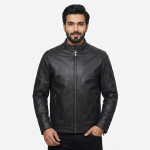 Hot Selling Style <b>Men</b> Slim Leather Fashion Motorcycle JacketTop Quality JacketFor <b>Men</b> in Best and <b>jacket</b> for <b>mens</b> - Product Image 1