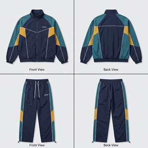 ชุดวอร์มกันลมผู้ชาย 3 ชิ้น แบบกำหนดเอง - MOQ ต่ำ ขายส่ง ผู้ผลิต OEM เสื้อผ้ากีฬา B2B - Product Image 1